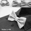 Men's & Women's Fashion Bow Ties - British & Korean Styles, Perfect for Weddings, Multiple Designs Available