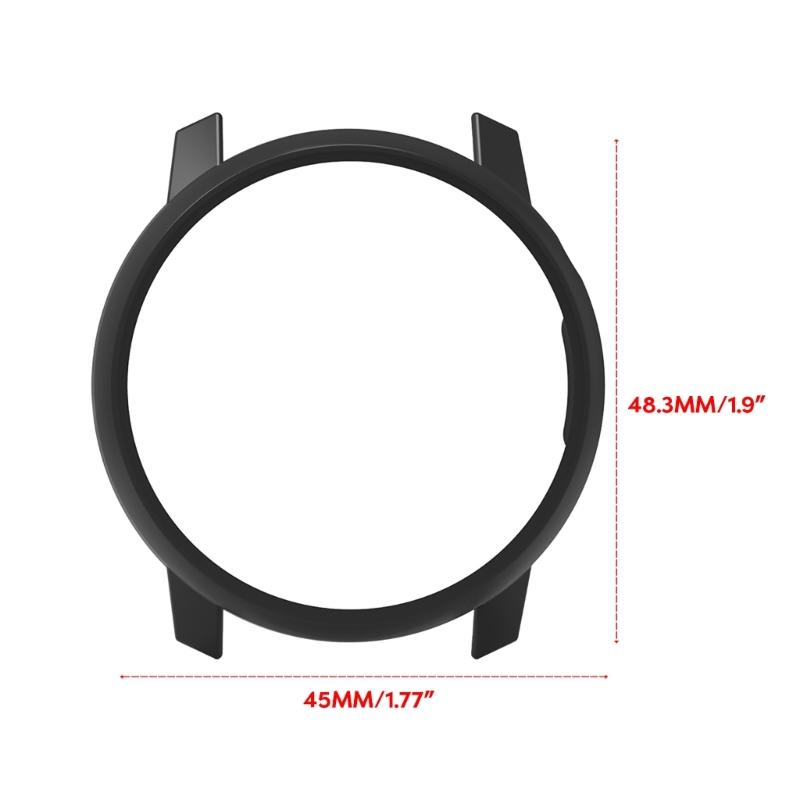 Smartwatchs Half Covered Case PC Waterproof Protector Shockproofs Housing Hard Sleeve Frame Bumpers Shell for Pace 3