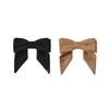 VINTAGE HOLLYWOOD Suede Double Ribbon Hairpin_VH249OHB008M