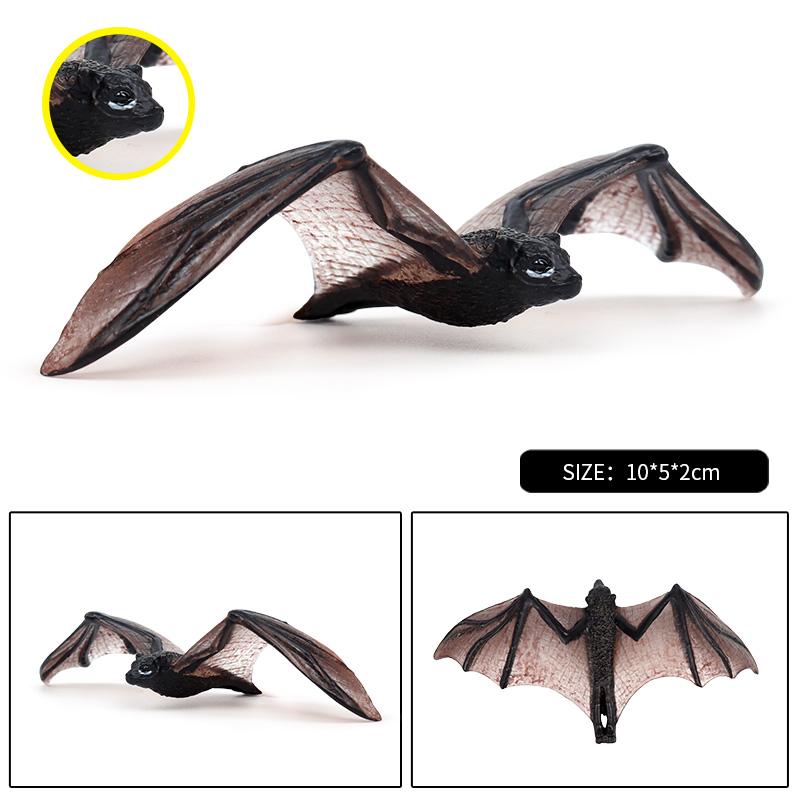 Oenux Insekten Tiere Modell Spinnennetz Skorpion Fledermaus Actionfiguren Figur Miniatur Niedlich Pädagogisch Kinder Spielzeug Halloween Geschenk