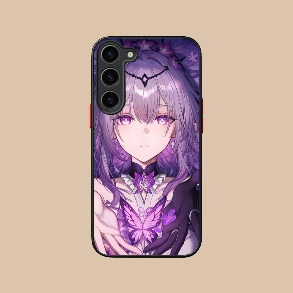 HSR Castorice Silicone Mobile Phone Case for Samsung Galaxy S26 S25 S24 S23 S22 S21 Plus FE Ultra Colorful Cover