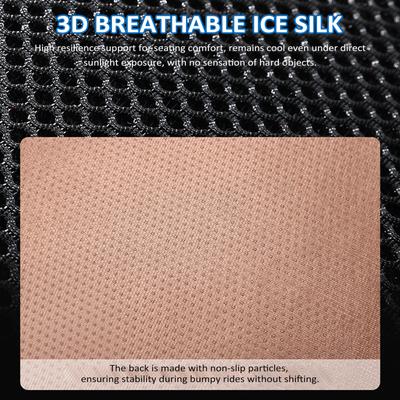 Cooling Seat Cushion, 24V Summer Breathable Ventilated Seat Cover with Fans for Truck, Black