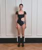 VINAJ See-Through Puff Irene Monokini (Black)