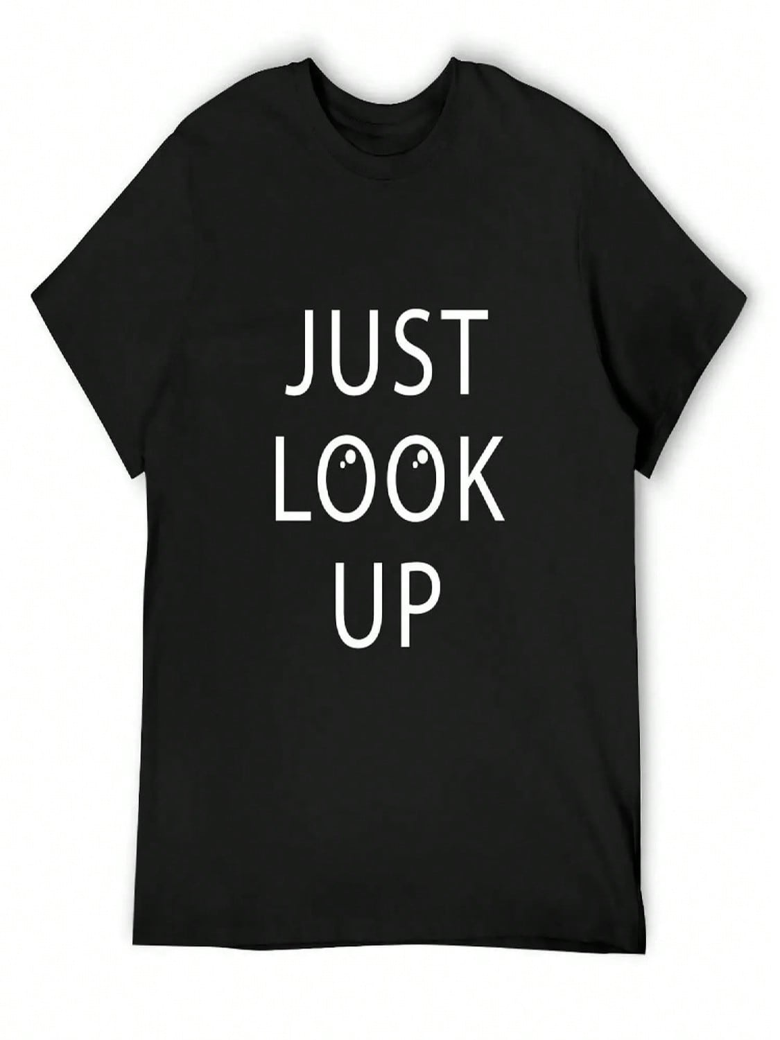 Just Look Up T-Shirt Valentines Boutique Clothes Aesthetic Clothes Anime T-Shirt unisexs Big And Tall T Shirts S разноцветный