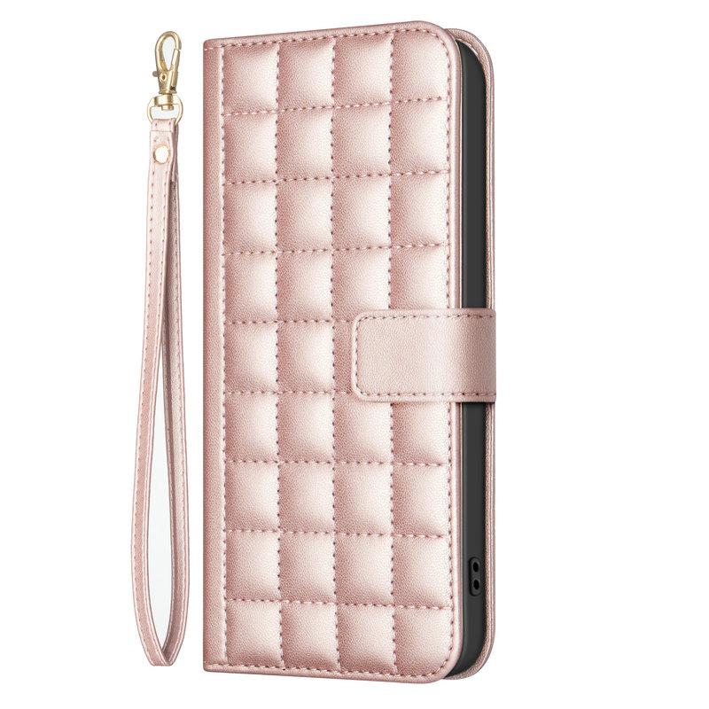 Checkered Leather Wallet Coque for Google Pixel 9 Pro XL 5G 2026 Case Magnetic Book Funda Pixel 9 Case Pixel9 ProXL Phone Cover