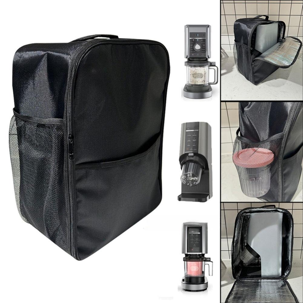 Waterproof Dust Cover for Ice Cream Machines NC100/201/300/500 Black Lined Interior Protective Storage Solution