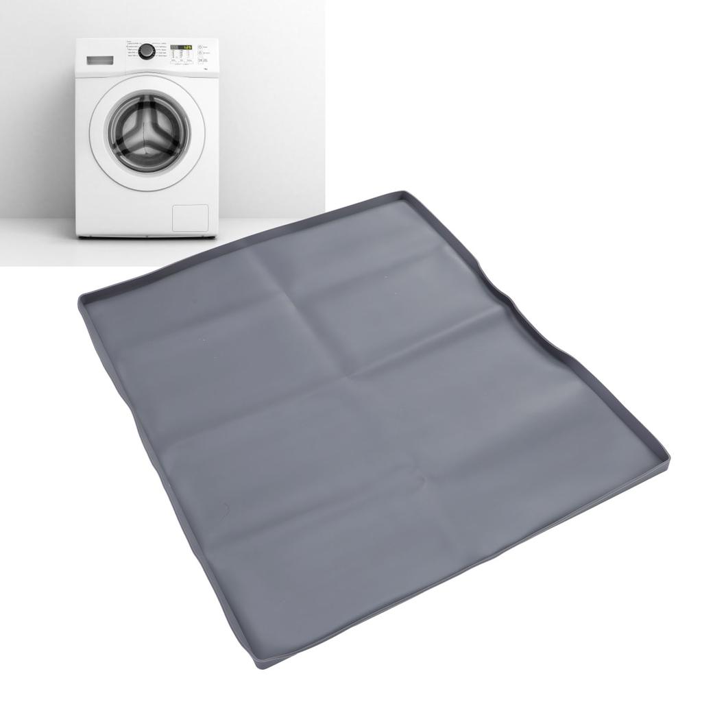 Washer Dryer Top Mat 50x60cm Non Slip Silicone Washing Machine Top Protector Cover for Laundry Room