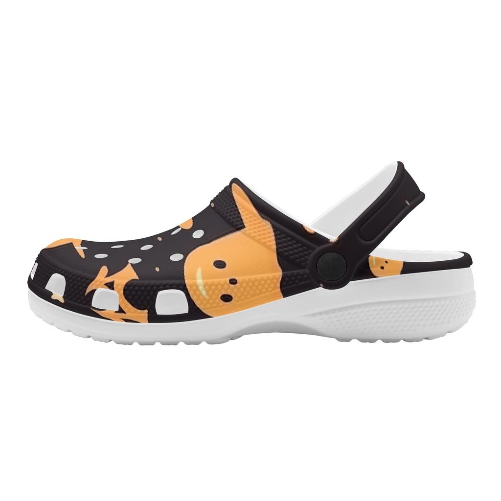 Allover Printed EVA Clogs for Women Men Breathable Lightweight Slip On Casual Footwear Soft Summer Sandals Daily Walking