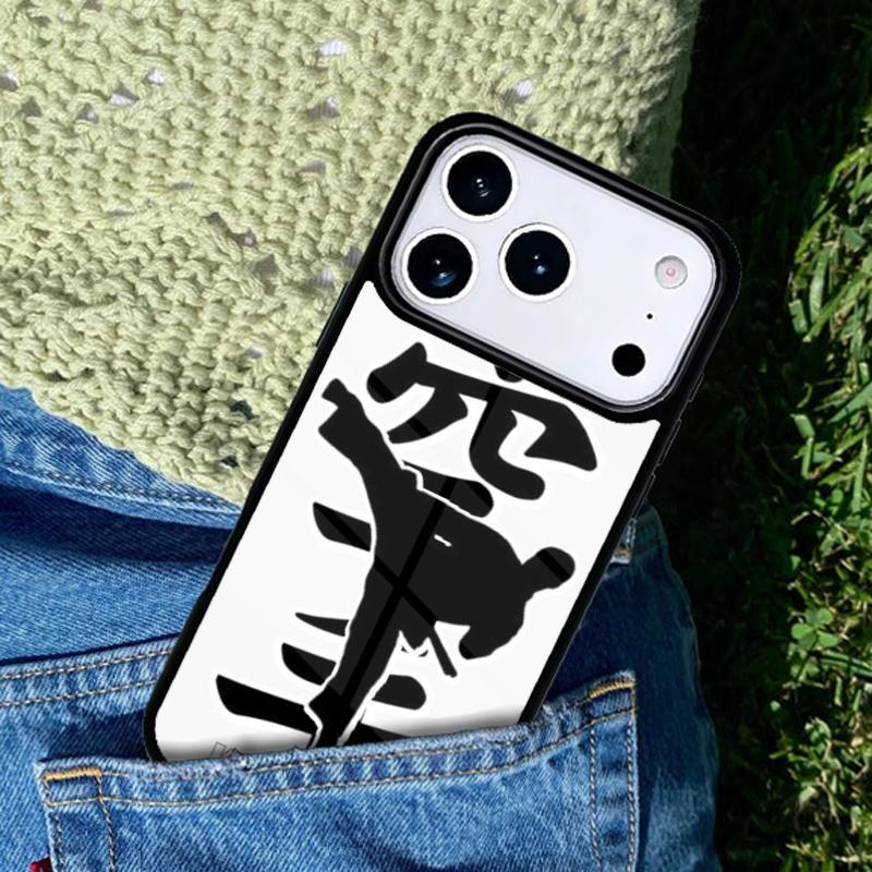 Kung Fu Oyama Kyokushin Karate Handyhülle Kompatibel mit IPhone 17 16 15 14 13 12 11Pro Max 17 Air Hülle