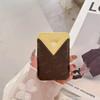 High End Business Sle For MagSafe Magnetic Leather Card Holder For iPhone 17 Pro Max With Logo Exquisite Retro Pattern Women Men Universal ID Bank Bus
