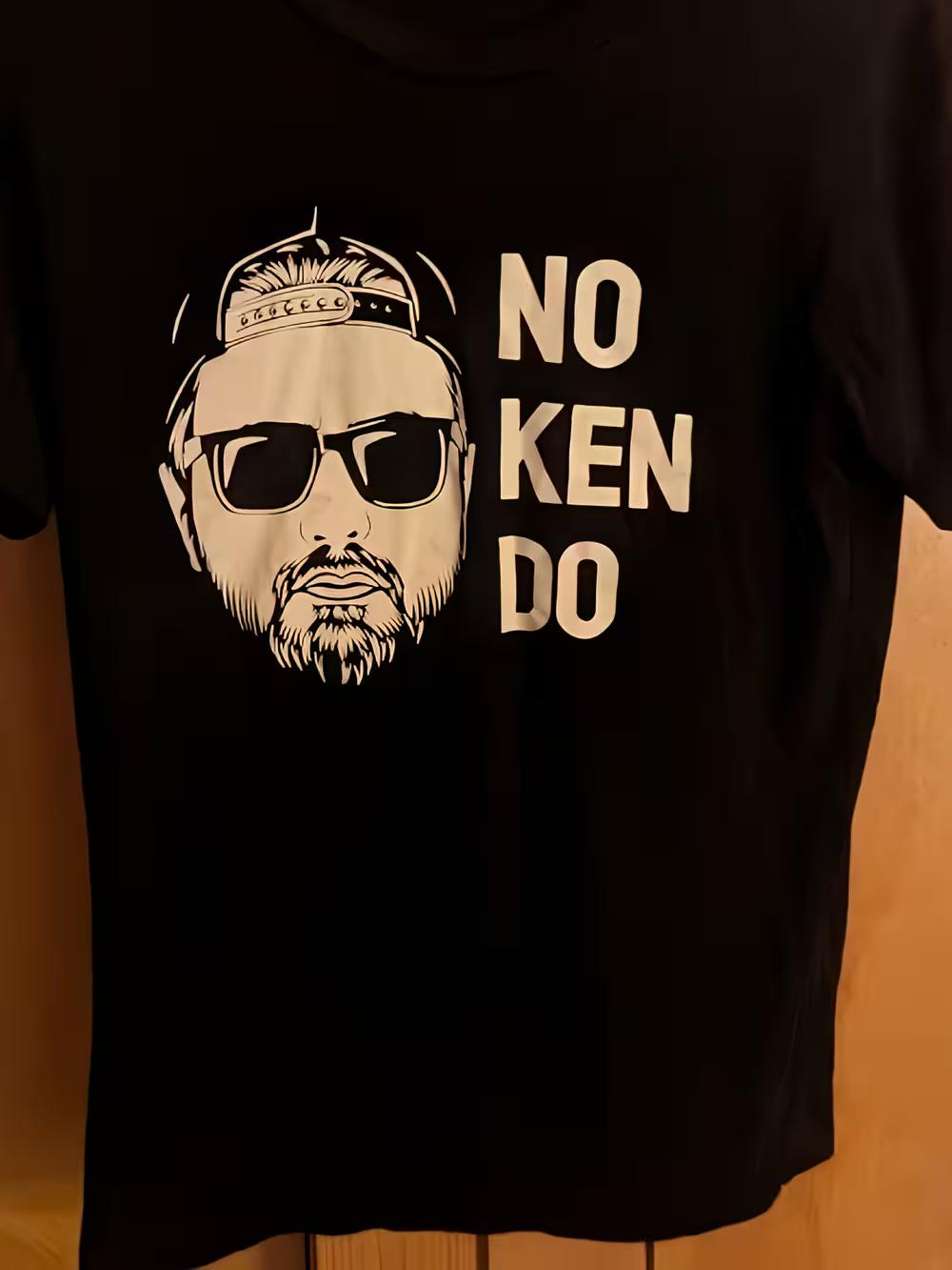 

Cboystv Men s & Unisex No Ken Do Graphic T-Shirt - & Geometric Print L