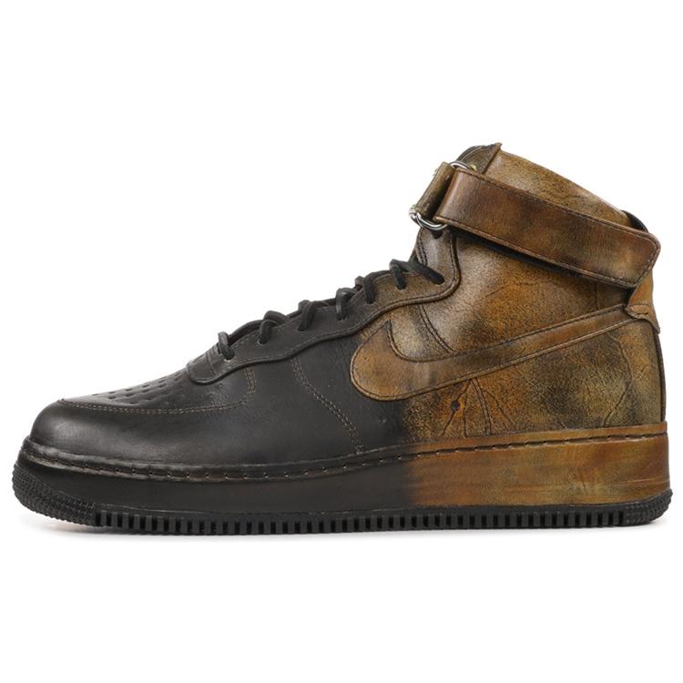 

new Nike Air Force 1 High Pigalle Black Gold 40.5