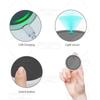 For Volvo S937 Colorful LED For Volvo S60 S90 V70 V60 R Design Logo Car Water Cup Mat Drink Holder Coaster Light Decorative Accessories