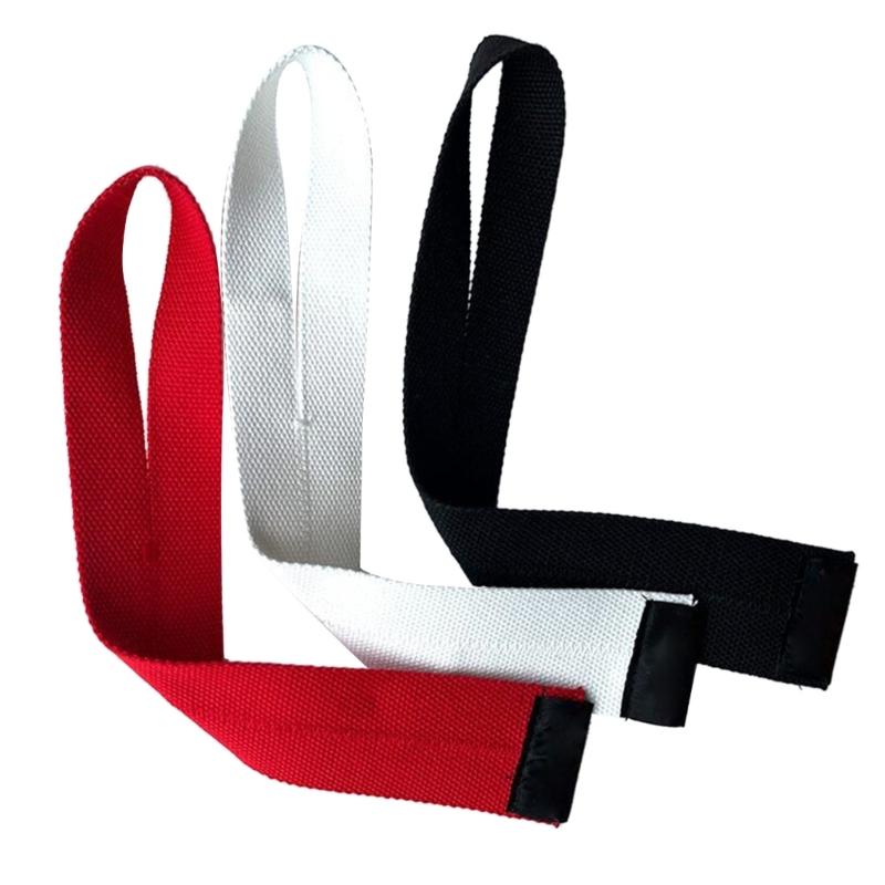 1 Paar Gewichtheber-Handgelenkband Baumwolle Kreuzheben Fitnessstudio Handgelenkband