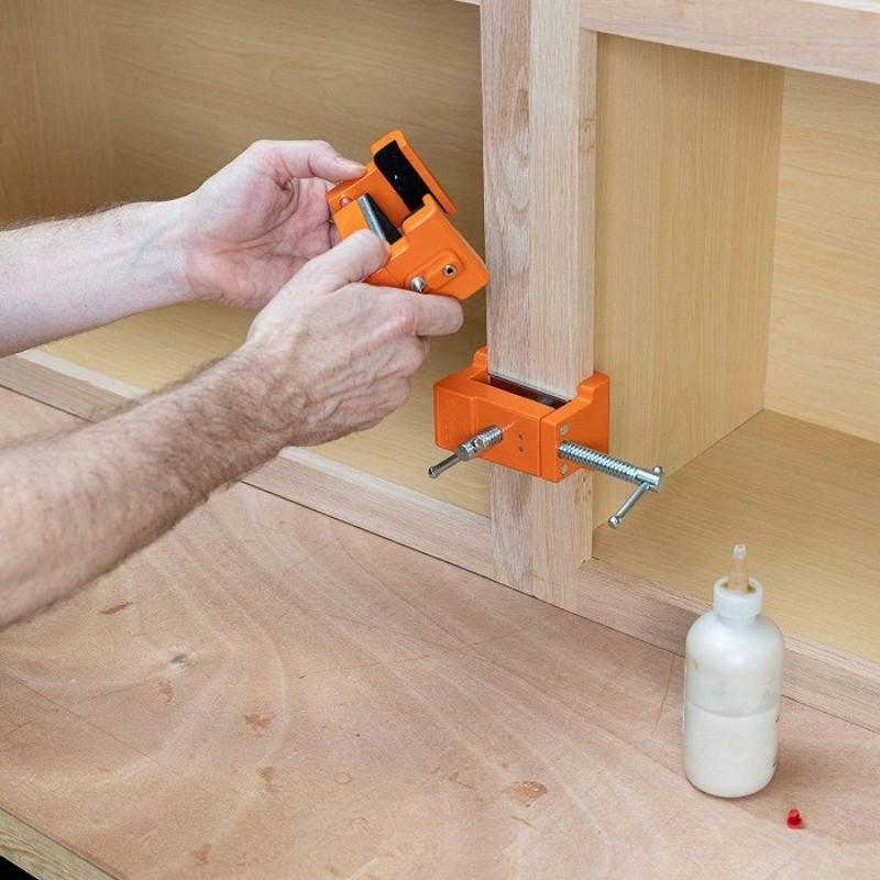 Woodworking Storage Cabinet Punching Fixed Clip Display Cabinetry Clamps Aluminum Alloy Drilling Locator