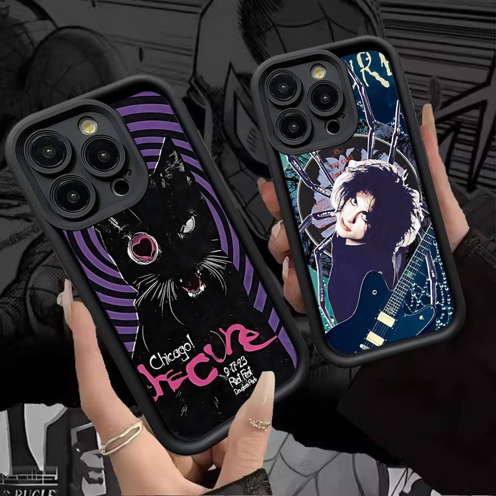 Hot Classic Rock The C-CureS Band Silicone Phone Case For IPhone 17 Pro Max 16 15 14 13 12 11 Plus 17 Air