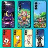 Yo-kai Watch Anime Phone Case For Samsung Galaxy A13,A21s,A22,A31,A32,A52,A53,A71,A80,Soft Black Shell