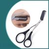 Beginner's Eyebrow Trimmer Set with Scissors, Shaver, and Tweezers - Safe, Ergonomic, and Portable