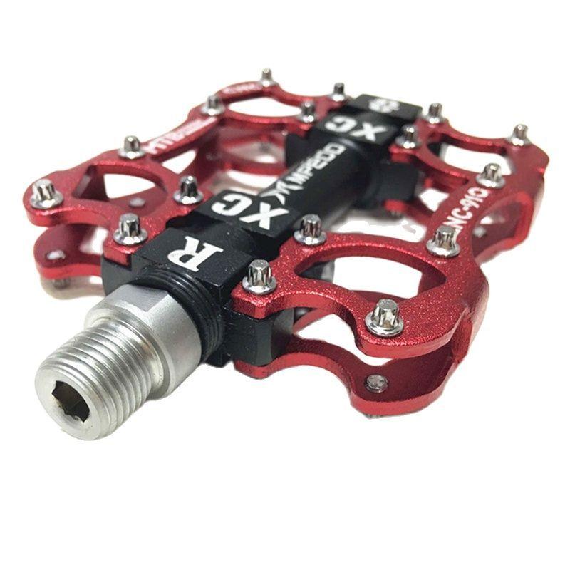 Bicycle Pedal MTB BMX Sealed 2 Bearing Cleats Pegs Road Mountain Bike Aluminum Alloy Anti-slip Cycling Parts