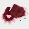 Furry Costume Paw Gloves Cosplay Performance - Soft Plush Animal Claw Hands With Fabric Pads Anime Convention Accessory