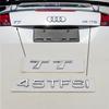 1pc 3D ABS Chrome Black Car Sticker Logo TT 40 TFSI 45 TFSI Rear Trunk Badge Emblem Decals For 4HGFC TT 45TFSI 40TFSI Accessories