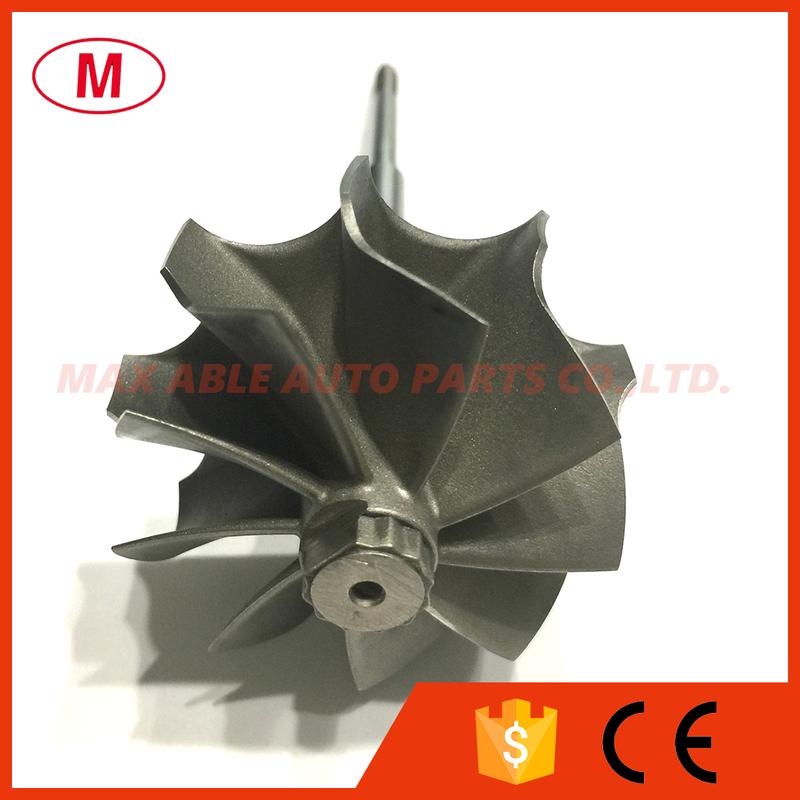 K04 46.47/52.00mm 9 blades Turbo Shaft/Turbocharger Shaft/Turbine Wheel/Turbine Shaft/for Cartridge/CHRA/Core