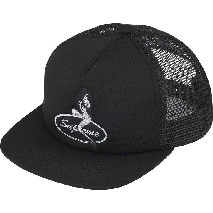 Supreme Pinup Mesh Back 5-Panel Black One-Size