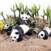 Wildlife Simulation Model: Tiger, Lion, Panda, Elephant, Rhinoceros, Kangaroo, Leopard, Horse, Sheep Toy Set