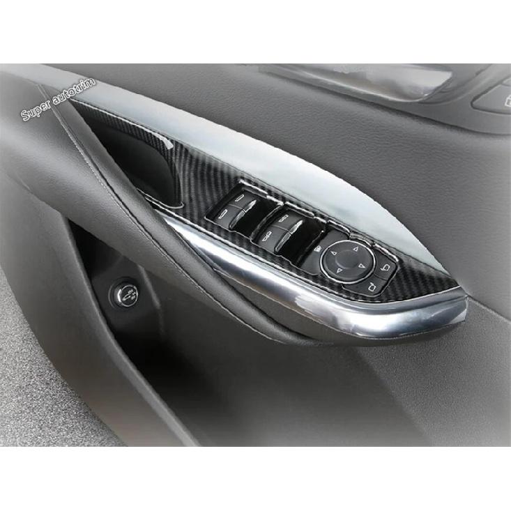 Car Inner Door Armrest Window Lift Button Panel Decoration Cover Trim Fit For Cadillac XT4  -  ABS Accessories Interior