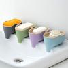 Double Layer Creative Elephant Shape Soap Box Soap Dish Drainable Soap Holder Waterproof Drain Rack Soap Container Tray
