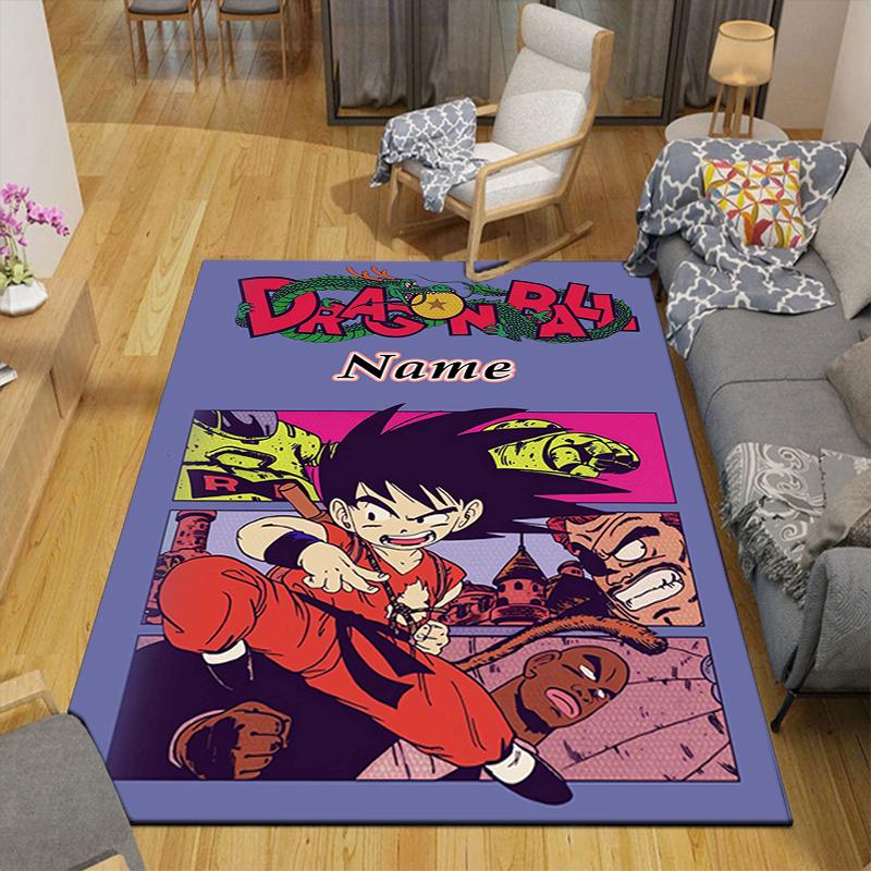 Custom 1Pc Super Saiyan Artwork Rug Office Carpet Indoor Outdoor Entrance Doormat Nonslip Soft And Comfortable Living Room D291541
