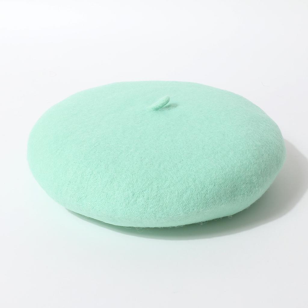 Elegant Warm Sweet Beautiful Woman Painter Art Hat Simple Versatile Beret
