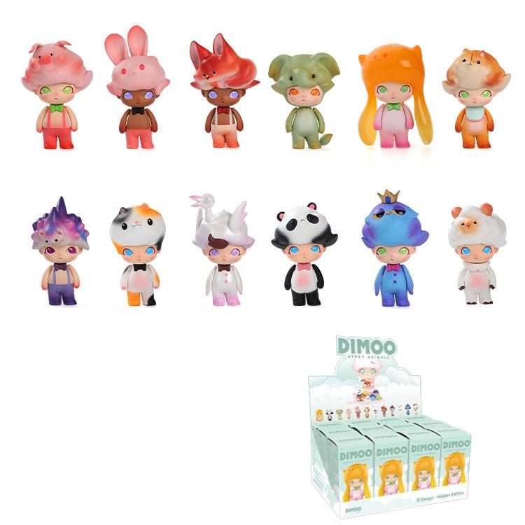 New POP MART DIMOO Lost Animal Collection Mystery Boxes Single Mystery Box/Full Box 12 Pcs 6972368561094