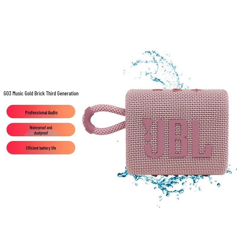 

JBL GO3 Portable Bluetooth Speaker