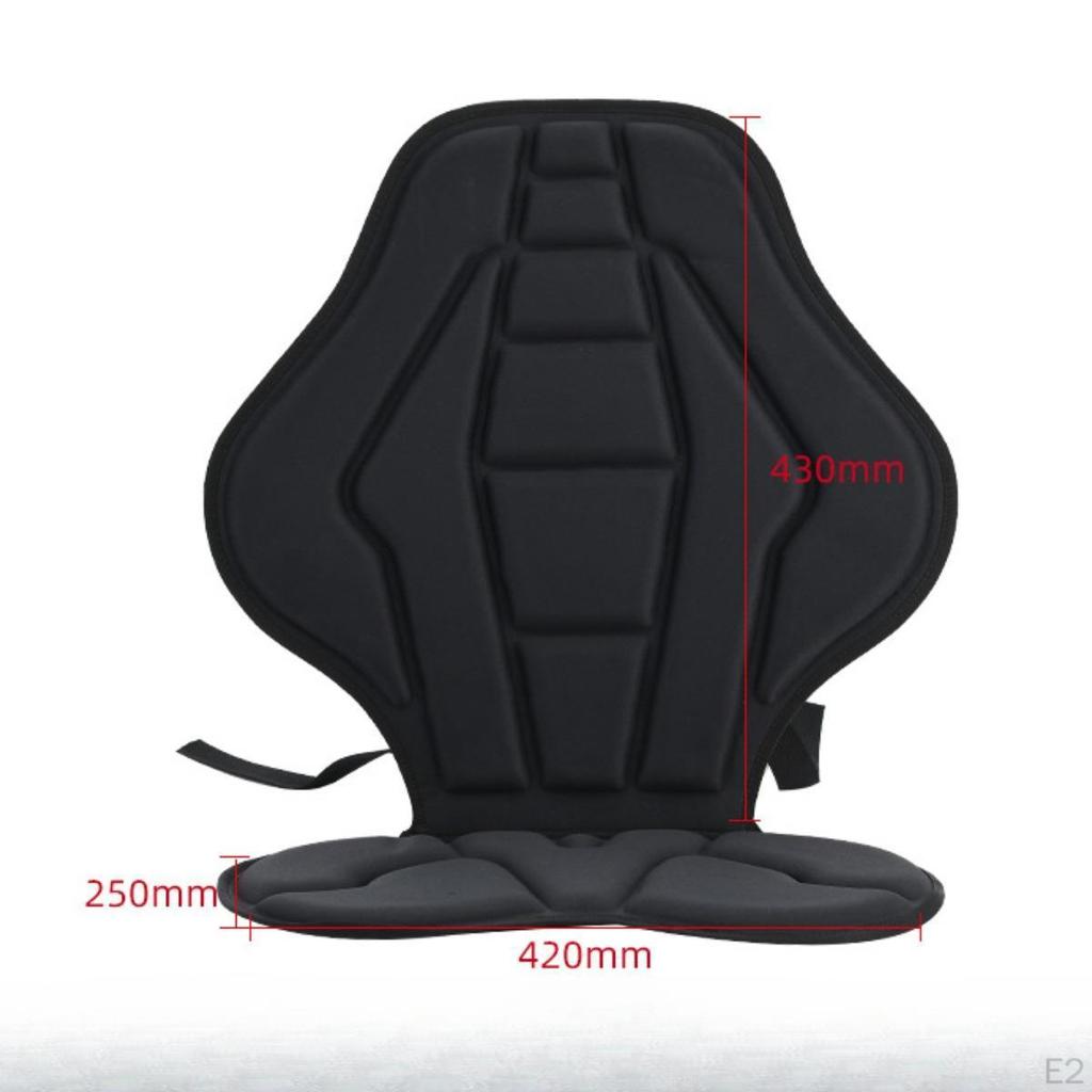 Kayak Seat Boat Portable Comfortable Backrest Support Adults Canoe Paddle Board for