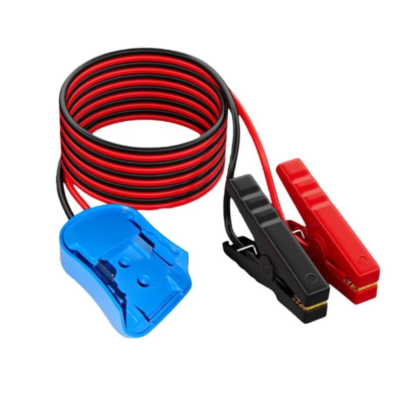 12AWG Battery To Alligator Clip Power Adapter For Outdoor Camping Car Repair With ABS Housing Adapter
