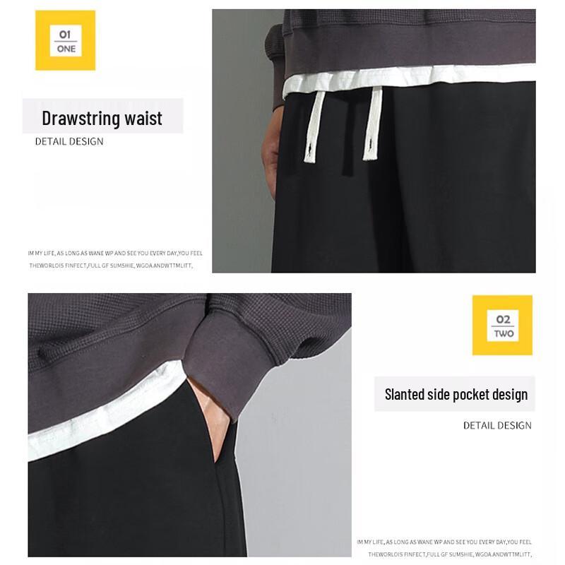 JEEP SPIRIT Men's Loose Fit Jogger Sweatpants