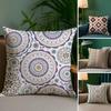 Bohemia Pillow Case Sofa and Living Room Decorative Cushion Covers Dust-proof and Mite-proof Invisible Zipper