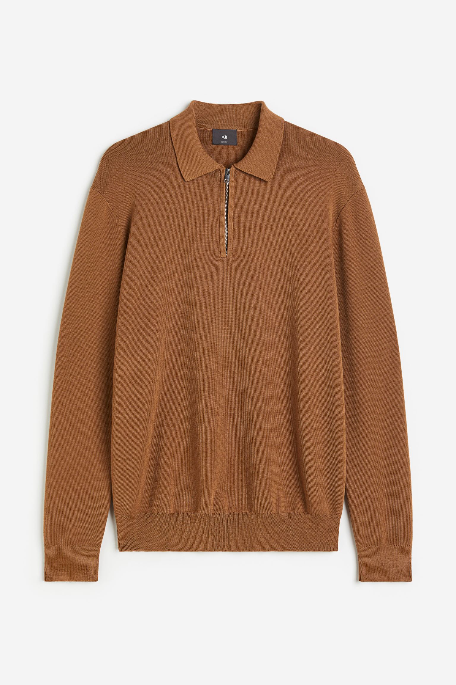 

Рубашка поло Slim Fit на молнии