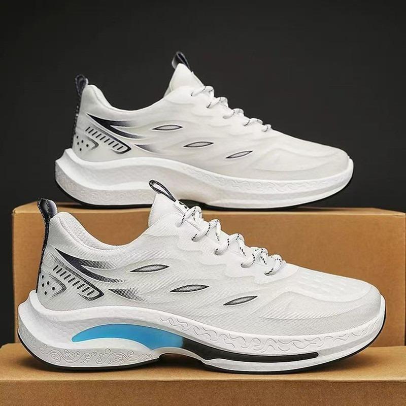 Air-cushion Men Sneakers Non Slip Breathable Gym Running Shoes Summer Fashion Mesh Platform Casual Sports Shoes Basketball Shoes