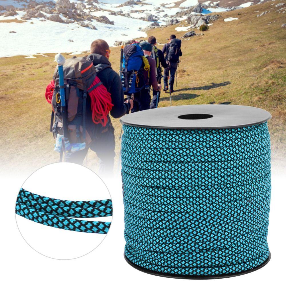 7 Core Strands Paracord Polyester Braided Cord Durable Parachute Cord Camping