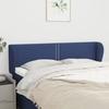 VidaXL Headboard with Ears Blue 147x23x78-88 Cm Fabric3117008