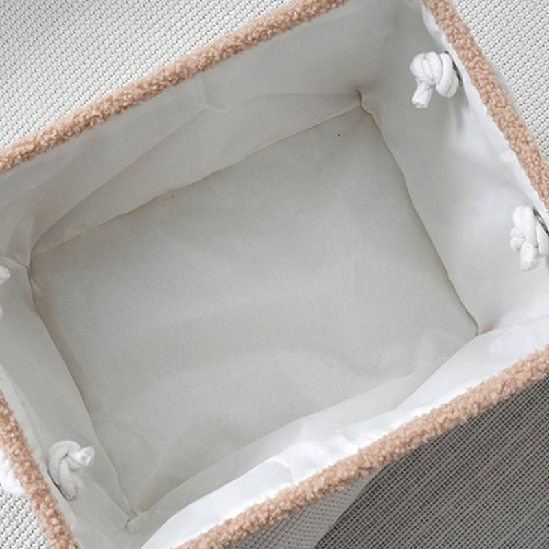 Multi Purpose Cloth Storage Bin With Foldable Design For Bedroom Kids Room And Living Room Easy To Carry