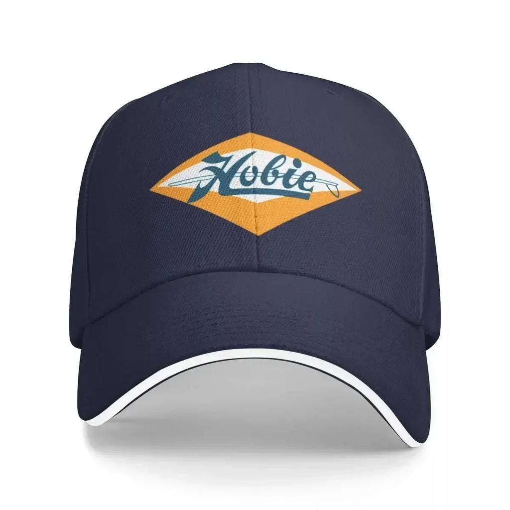 Vintage sixties retro surf art logo Hobie Baseball Cap Milittaary Cap Man Fashion Beach Beach party Hat Men Luxury Brraand Women