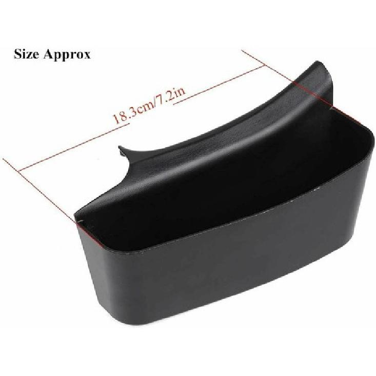 Car Gear Shift Storage Box for 17+ Jeep Compass Tray Console Side Pocket Storage
