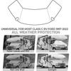 Ford E450 Motorhome Windshield and Side Window Sunshade Shield