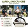 TINYAT Waist Security Hidden Waist Perfect for Overseas Travel and Running Pouch, Pouch, Anti-Pickpocket, Pouch, Bag, Slim, Water-Repellent,