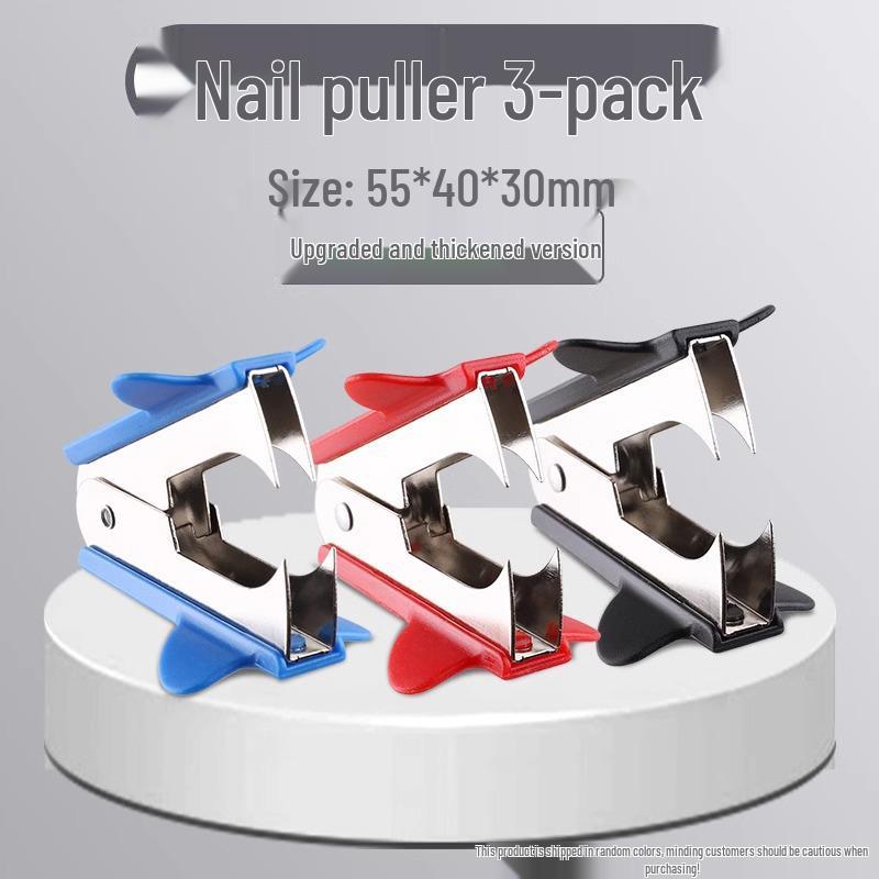 Compact Handheld Staple Remover: Portable and Non-Marking for Office, Home, and Student Use