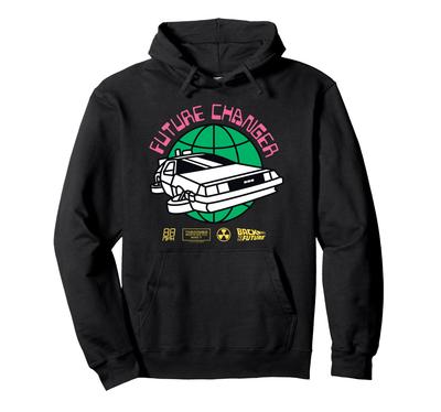 Zurück in die Zukunft Globus Zukunftswechsler Zeitmaschine Retro Hoodie
