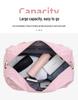 Women's Short Trip Travel Duffel Bag - Large Capacity, Wet/Dry Separation, Lightweight for Luggage or Yoga